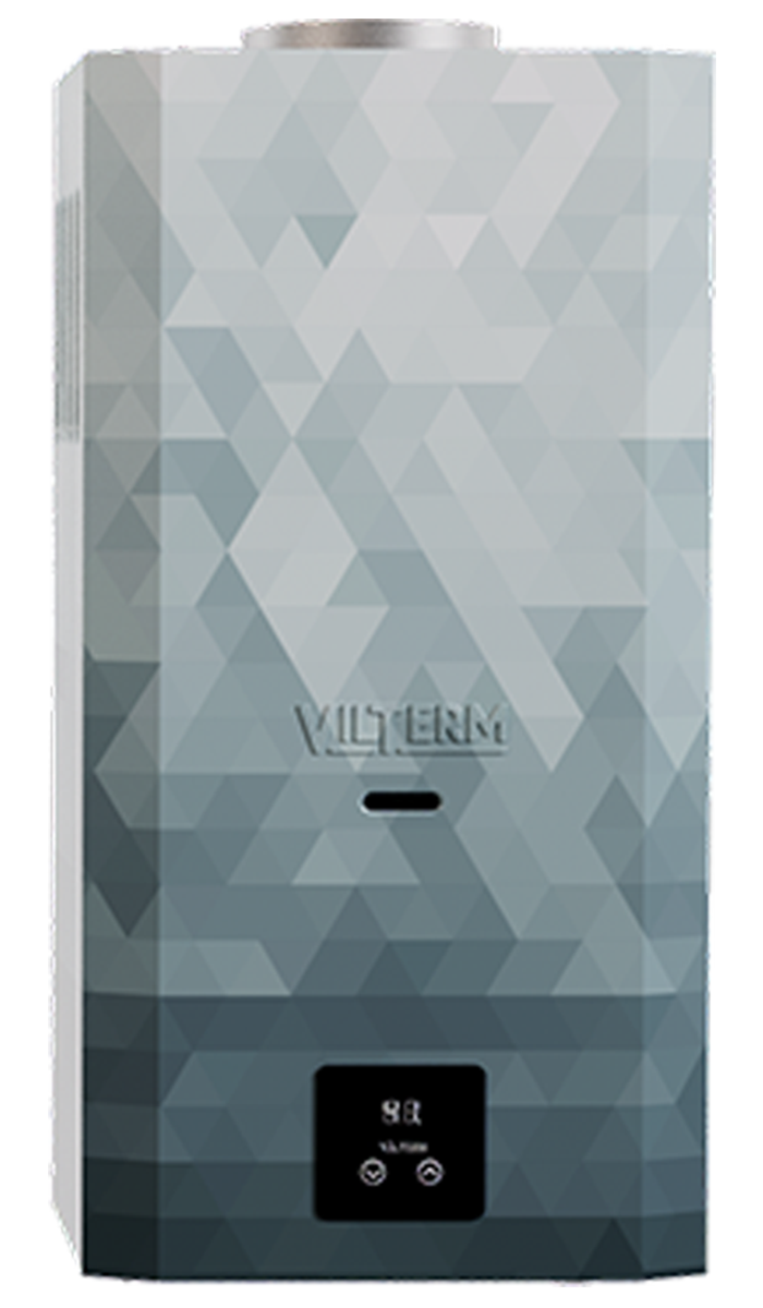 Газовая колонка VilTerm E11 Абстракция темная (с модуляцией) от интернет-магазина Climateon